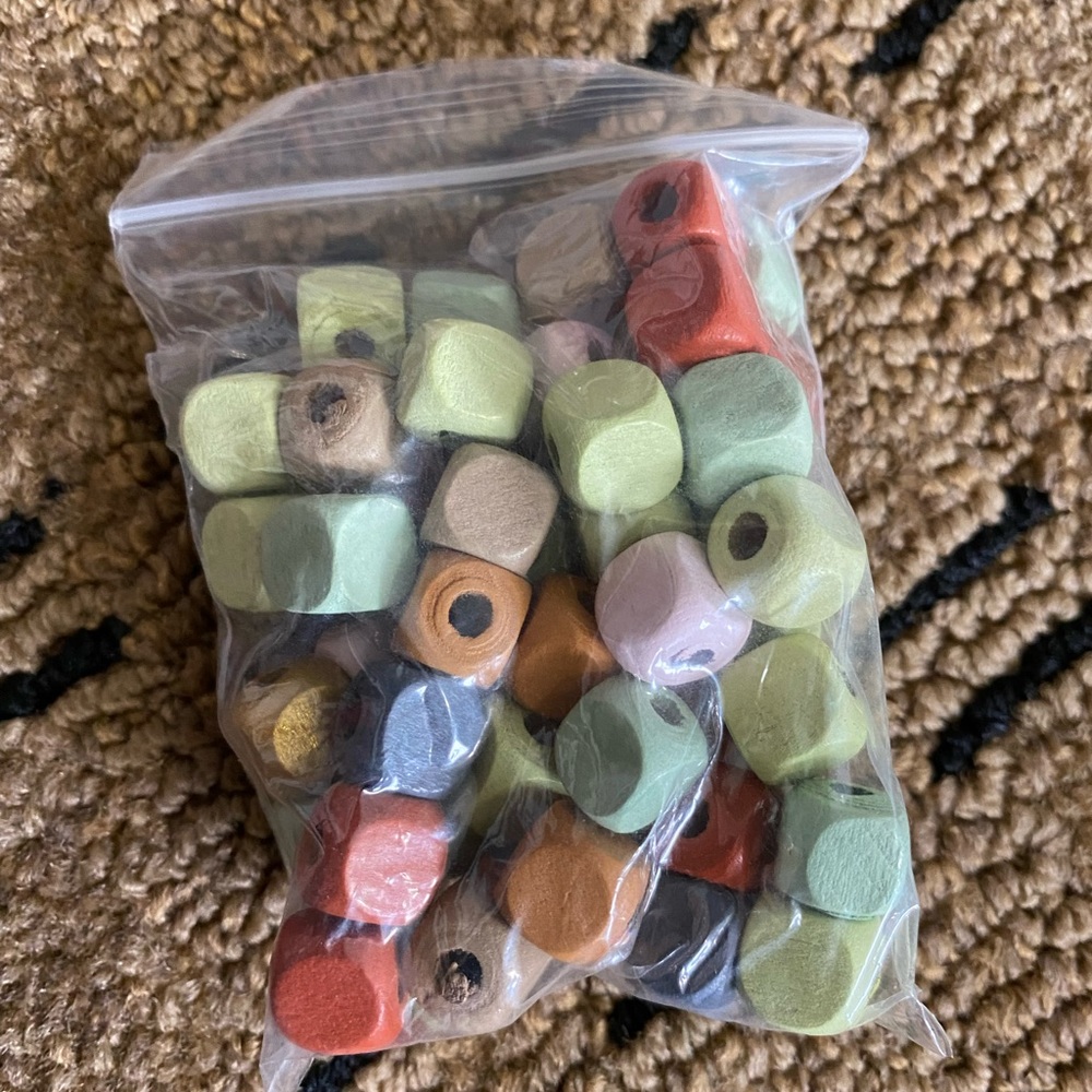 Wooden beads